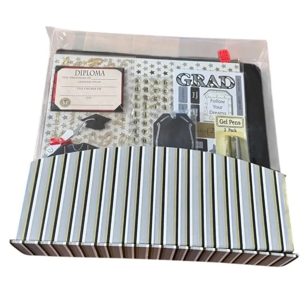 Target Home Graduation Scrapbook Kit 12x12 Album Stickers Embellishments 150+ PC